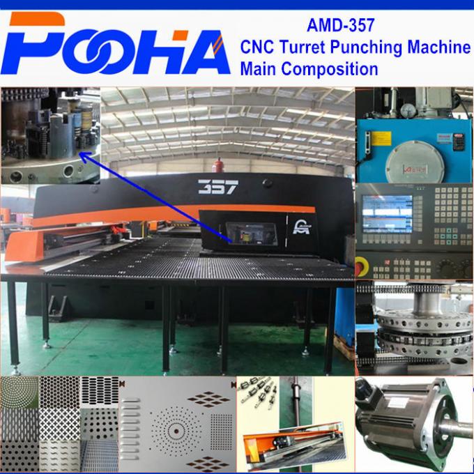 machine mécanique de presse de poinçon de tourelle de commande numérique par ordinateur de la vente 2018 de la CE chaude d'OIN