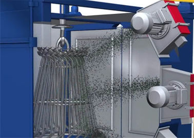 High Performance Hook Type Shot Blasting Machine For Casting Parts And Steel Structures