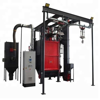 Overhead Hanger Chain Shot Blasting Machine Hook Type