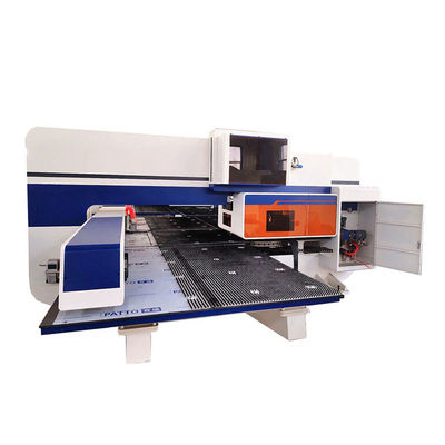 Mechanical Steel Plate CNC Turret Punch Press Machine For Sheet Metal Hole Punching