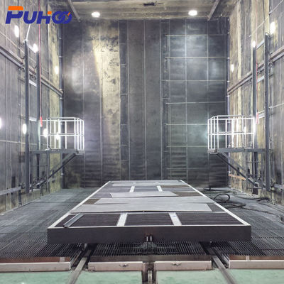 Sand Blasting Room/Sand Blasting Booth With Abrasive Automatic Recovery System