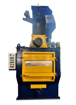 Rubber Crawler Shot Blasting Machine For Cleaning Springs And Gears